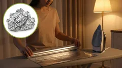 Wussten Sie, dass Sie mit diesem Trick Bettwäsche doppelt so schnell bügeln können?